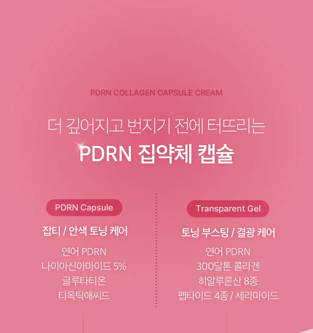 [여배우광채크림] 메디큐브 PDRN 핑크 콜라겐 캡슐크림 55g 기획 (+4.5g*2ea) 상세페이지 8